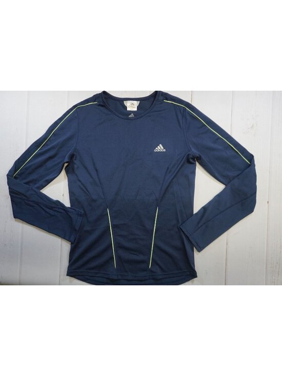 adidas Tops - Adidas Blue Long Sleeve Performance Shirt – Size M